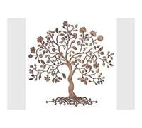 AG ART Sticker - Arbre marron - 1 planche 30x30cm Multicolors G