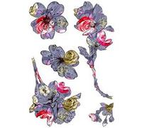 AG ART Sticker Blossom - 1 planche 42,5 x 65 cm Multicolors G