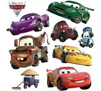 AG ART Sticker Cars - 1 planche 30 x 30 cm Multicolors