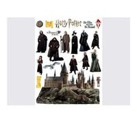 AG ART Sticker Harry Potter - Tous les personnages et École de Poudlard - 1 planche 65x85 cm Multicolors G