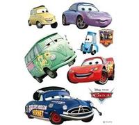 AG ART Stickers géant Doc Hudson & voiture Cars Disney Rouge G