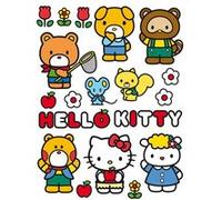 AG ART Stickers géant Hello Kitty et ses amis Sanrio G