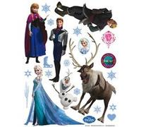 AG ART Stickers géant La Reine des Neiges Frozen Disney Multicolors G