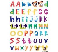 AG ART Stickers géant Mickey Mouse Alphabet Disney Multicolors G