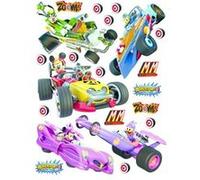 AG ART Stickers géant Mickey Racers Disney Multicolors