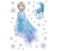 AG ART Stickers géants Disney - La Reine des Neiges 2 - modèle Esprit de l'eau 65 CM x 85 CM Multicolors