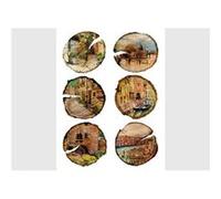 AG ART Stickers - Illustrations de Villes - 1 planche 65x85 cm Multicolors G