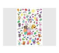 AG ART Stickers Peppa pig et ses amis - 1 planche 42,5 x 65 cm Multicolors G