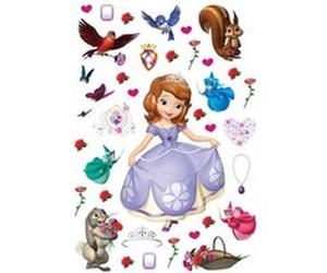 AG ART Stickers repositionnables Disney - Pincesse Sofia - 42.5CM x 65 CM Multicolors G