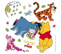 AG ART Minis Stickers Winnie L'Ourson Disney - 30 CM x 30 CM Multicolors