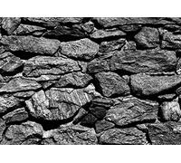 AG Design 4 Peinture Murale, Papier Bleu/Noir