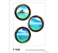 AG Design Autocollant Mural f 1030 autkleber d'un hublot G