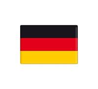 AG Design Autocollants de A à F/9404 3D Drapeau 3 x 1,8 cm