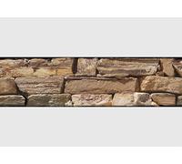 AG Design Bordure Autocollante Briques De Sable, AWB 8476 | Décoration Étanche pour Murs, Meubles, Papiers Peints, Revêtements Muraux et Portes, Film, Étanche | Largeur 500 cm x Hauteur 13.8 cm