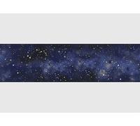 AG Design Bordure Autocollante Univers, AWB 8452 | Décoration Étanche pour Murs, Meubles, Papiers Peints, Revêtements Muraux et Portes, Film, Étanche | Largeur 500 cm x Hauteur 13.8 cm