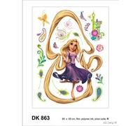 AG Design DK 863 Mur autkleber Stickers Disney Raiponce G