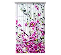 AG Design FCSL 7525 Rideau, Light, 100% PES, Multicolore, 140 x 245 cm