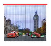 AG Design FCSXL 4312 Rideau, Light, 100% PES, Multicolore, 180 x 160 cm