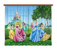 Voilage Château Princesse Disney multicolore