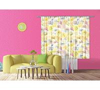 AG Design FCSXL 4808 Rideau, Light, 100% PES, Multicolore, 180 x 160 cm