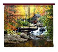 AG Design FCSXXL 7402 Rideau, Light, 100% PES, Multicolore, 280 x 245 cm