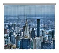 AG Design FCSXXL 7419 Rideau, Light, 100% PES, Multicolore, 280 x 245 cm