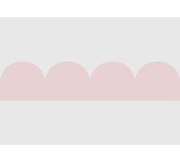 AG Design Frise Murale Autocollante Ondulée Couleurs, AWBD 8654 | Bordure Décorative Étanche Courbée pour Murs, Meubles, Papiers Peints, Portes | Multicolore | 300 x 13.5 cm