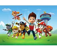 AG ART Poster Intissé XXL - Pat'Patrouille modèle en avant - 255 cm x 180 cm Multicolors