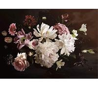 AG Design FTN M 2693 Papier Peint Photo Non tissé Motif Fleurs Multicolore 160 x 110 cm
