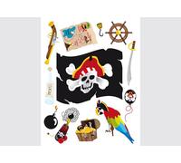 AG Design k 0821 autkleber Mur Autocollants Motif Pirates