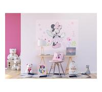 AG ART Poster Intissé - Disney Minnie Mouse - 155 cm x 110 cm Multicolors