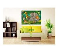 AG Design - Papiers Peints intissé - Animaux de la Jungle - Tapisserie Photo - Poster Photo géant - 160x110 cm - 1 lés - FTNM 2648 G