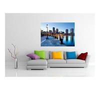 AG Design - Peinture Murale - Digue - Tapisserie Photo - Poster Photo géant - 180x127 cm - 1 lés - FTSs 0830 G
