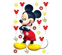 AG Design - Sticker Mural Adhesive Disney - Autocollant - Mickey Mouse Disney - Sticker décoratif - 42,5 x 65 cm - 1 Fragment - DK 1725