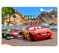 AG Design TMD 8304 Disney Cars Lightning McQueen Set de Table pour Enfant - en Plastique sans phtalates - Multicolore - 42 x 30 cm