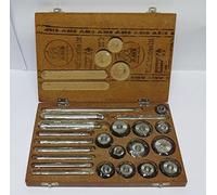 AG Ensemble/kit de siège de Valve et de Coupe-Visage - Ensemble de 12 pièces pour Voitures et vélos d'époque dans Un Coffret en Bois