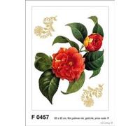 AG f 0457 autkleber Mural Design Autocollants en Forme de Fleurs G