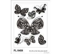 AG f 0459 autkleber Mural Design Autocollants en Forme de Fleurs G