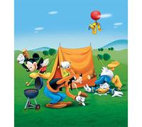 AG fTDxl 1907 Photo intissé Motif Palmiers photomurals Mural Disney-Mickey Mouse
