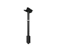 AG Neovo CMP-01 Support Plafond Noir pour Écrans 15"-65" (38,1-165,1cm), Charge Max 60kg, Pivot 360°, Ajustement Hauteur 924-1424mm, Acier