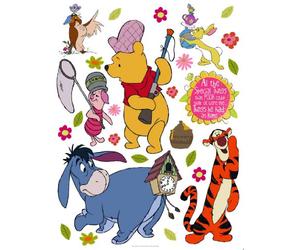 AG Winnie l'ourson/Maxi Stickers muraux 85x65cm