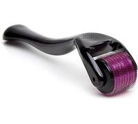 AG540 - Rouleau thérapeutique à micro-aiguilles en titane - Derma-roller - Pour rides, perte de cheveux, vergetures, repousse des cheveux - Kit avec étui 0,5 mm