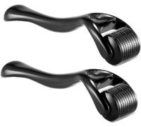 Ag540 - Rouleau Thérapeutique À Micro-Aiguilles En Titane - Derma-Roller - Pour Ridesperte De Cheveuxvergeturesrepousse Des Cheveux - Kit Avec Étui 0,5mm