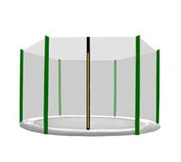 Aga Filet de protection 250 cm pour 6 poteaux Filet noir / Vert foncé
