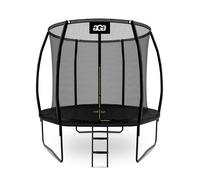 Aga SPORT EXCLUSIVE Trampoline 250 cm Noire + filet de protection + échelle