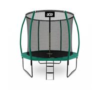 Aga SPORT EXCLUSIVE Trampoline 250 cm Vert foncé + filet de protection + échelle