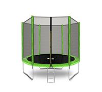 Aga SPORT TOP Trampoline 250 cm Vert clair + filet de protection + échelle