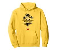 Agadir Maroc Palmiers Marocain Souvenir Sweat à Capuche