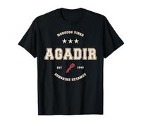 Agadir Maroc Voyage Vintage T-Shirt