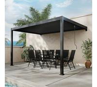 Pergola bioclimatique adossée 3x4 m AGADIR